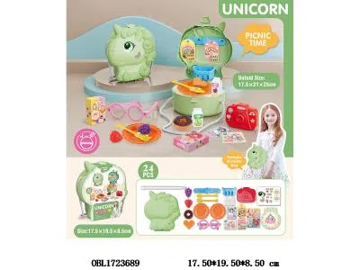 过家家野餐套装 独角兽背包_OBL1723689