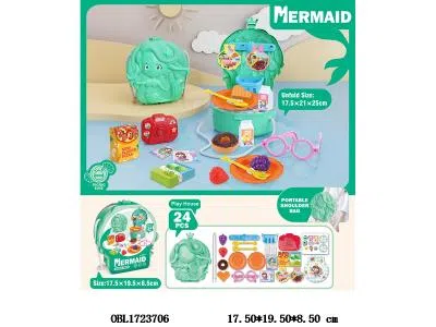 过家家野餐套装 美人鱼背包_OBL1723706