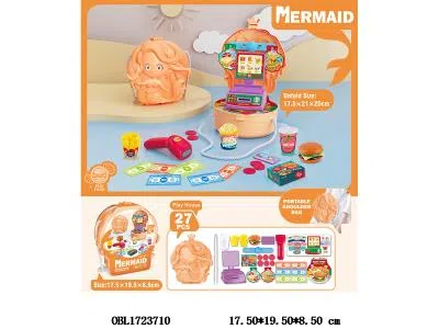 过家家收银台套装 美人鱼背包_OBL1723710