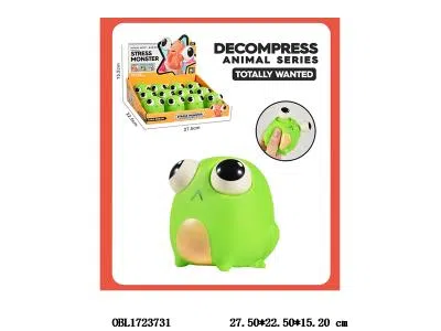 搪胶动物捏捏乐 可以随机混装 12只装1展示盒_OBL1723731