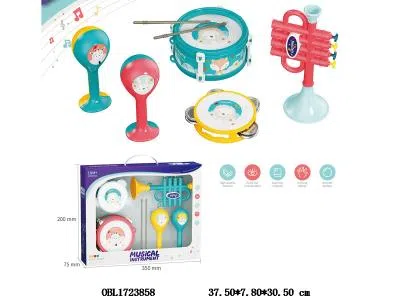 乐器组合套装 爵士鼓 铃鼓 响锤 喇叭_OBL1723858