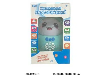 俄文不倒翁故事机带灯光音乐 3*AAA不包电 2色混装_OBL1726416