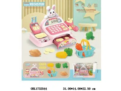 收银机套装带灯光声音 计算器 3*AA不包电_OBL1732544