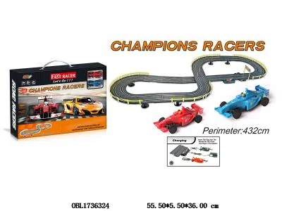 高速F1方程式轨道赛车套装   手按器（充电器）赛车_OBL1736324