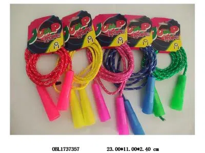 棉胶花绳跳绳 4色混装_OBL1737357