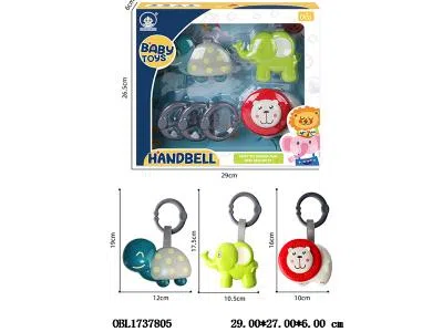 3只装摇铃 带子/手环颜色随机_OBL1737805