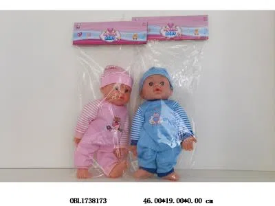 12寸棉身公仔带IC 3*AG13包电 主体衣服1款1色 2色混装_OBL1738173