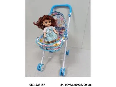 公仔推车配11寸搪胶身公仔 主体衣服1款1色_OBL1738187