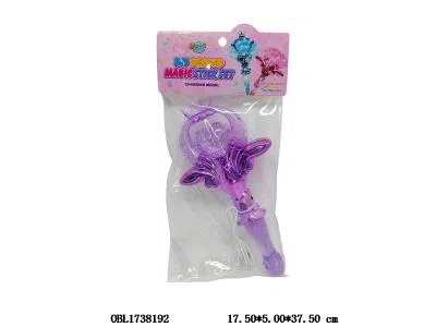 梦幻魔法棒带灯光音乐 裂纹充电款 2款各3色混装 锂电池包电_OBL1738192