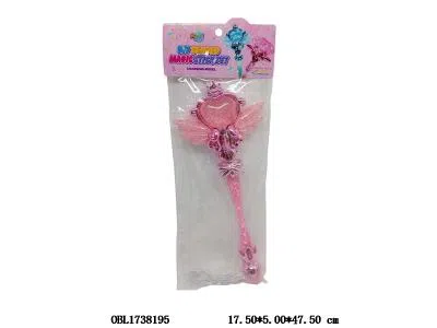 梦幻魔法棒带灯光音乐 钻石充电款 2款各3色混装 锂电池包电_OBL1738195