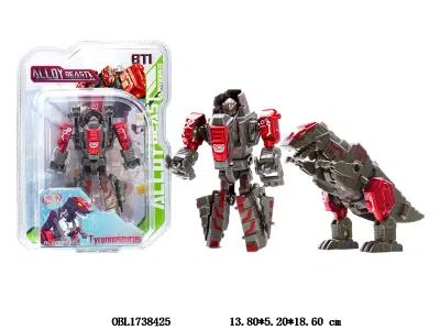 合金变形钢甲兽暴龙 四款混装_OBL1738425