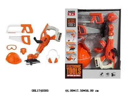 电动割草机套装带灯光声音 3*AA不包电_OBL1740385