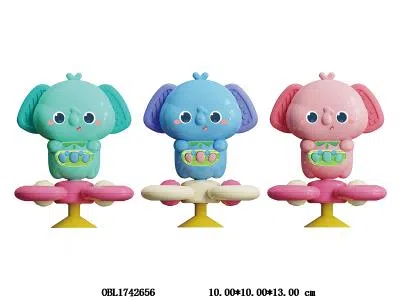 大象音乐摇铃转转乐 2*AAA不包电 3色混装_OBL1742656