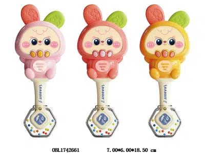 小兔音乐摇铃 2*AAA不包电 3色混装_OBL1742661