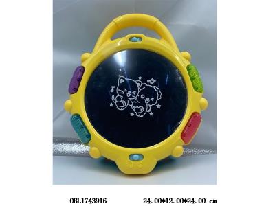 手拍鼓带灯光音乐 3*AA不包电_OBL1743916