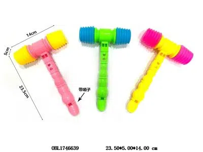 响锤带哨子 3色混装 网袋加吊卡_OBL1746639