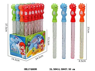 恐龙泡泡棒 110ml 24支装一展示盒 4色混装_OBL1746698