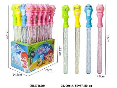 海洋动物泡泡棒 110ml 24支装一展示盒 4款4色混装_OBL1746704