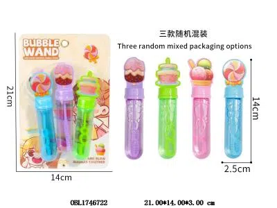 3支装甜品泡泡棒 35ml 4款4色混装_OBL1746722
