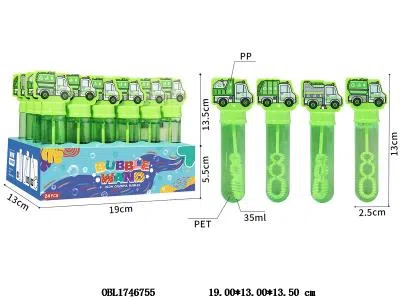 环卫车泡泡棒 35ml 24支装一展示盒 4款混装_OBL1746755
