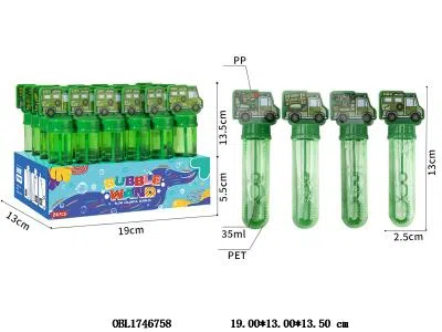 军事车泡泡棒 35ml 24支装一展示盒 4款混装_OBL1746758