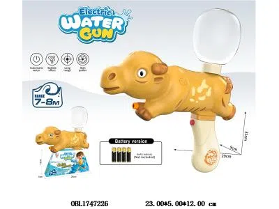 电动小牛水枪 450ml 4*AA不包电_OBL1747226