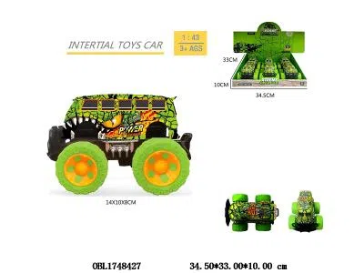 1:43惯性车 6只装1展示盒_OBL1748427