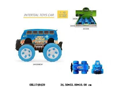 1:43惯性车 6只装1展示盒_OBL1748429