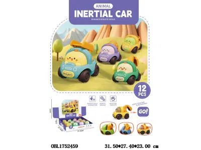 卡通惯性工程车 4色混装 12只装1展示盒_OBL1752459