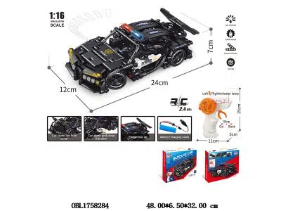 益智积木 遥控车 配USB线 车身3.7V锂电池包电 遥控器2*AA不包电 2.4G频率 402PCS_OBL1758284
