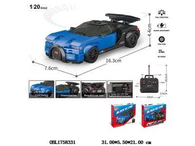 益智积木 遥控车 车身3*AA不包电 遥控器2*AA不包电 27频率 181PCS_OBL1758331