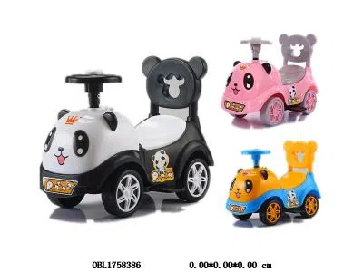 儿童滑行童车/助步车带灯光音乐 早教  2*AA不包电 3色混装_OBL1758386