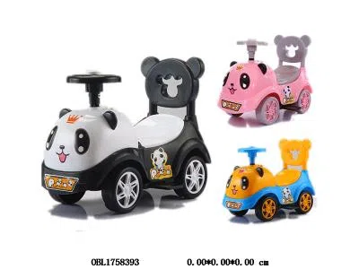 儿童滑行童车/助步车带灯光音乐 早教  2*AA不包电 3色混装_OBL1758393