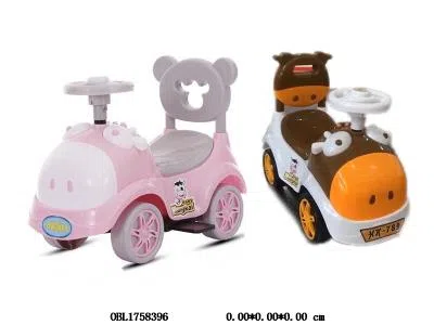 儿童滑行童车/助步车带灯光音乐 早教  2*AA不包电 2色混装_OBL1758396