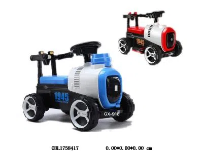 儿童滑行童车/助步车带灯光音乐  2*AA不包电 2色混装_OBL1758417