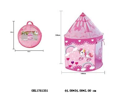 独角兽小马城堡蒙古包帐篷_OBL1761351