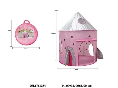 红色火箭太空舱蒙古包帐篷_OBL1761354