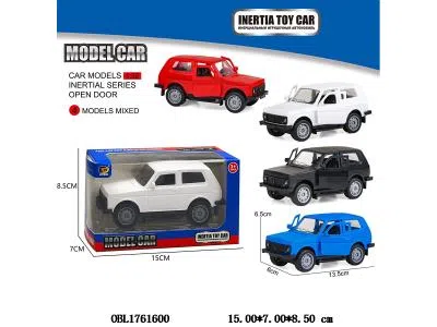 惯性俄罗斯拉达车 可开车门 4色混装_OBL1761600