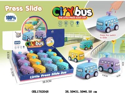 按压小校车 12只装一展示盒 4色混装_OBL1762048