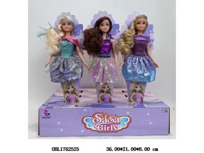 11.5寸实身芭芘 3款混装 主体衣服1款1色 12个装1展示盒_OBL1762525