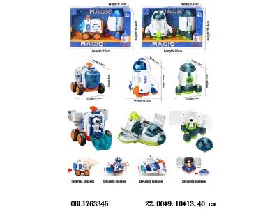 回力火箭 配惯性检测车/飞船 2款混装_OBL1763346