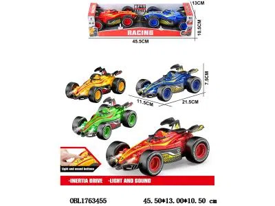 2只装惯性方程车带灯光声音 各3*LR44包电 4色混装_OBL1763455