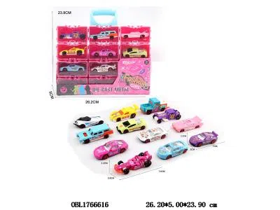 12只装合金滑行车 手提盒_OBL1766616