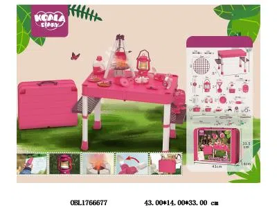 豪华版野营手提收纳桌套装  露营灯2*AA不包电 3*AAA不包电 4*AG3包电_OBL1766677