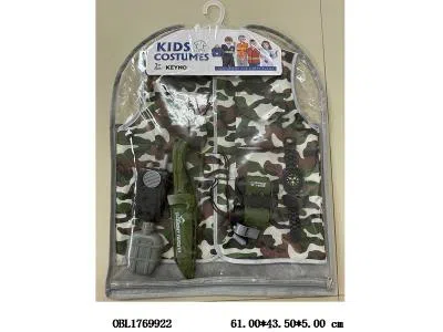 双层复合棉迷彩军人马甲套装 8件套_OBL1769922