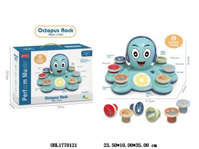 摇滚章鱼带灯光音乐 3*AA不包电_OBL1770121