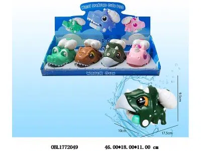 动物手套水枪 110毫升容量 4款混装 4只装1展示盒_OBL1772049