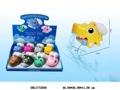 动物手套水枪 110毫升容量 5款8色混装 可挑款 8只装1展示盒_OBL1772050