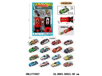 6只装合金回力车 配2个弹射器 多款混装_OBL1772927