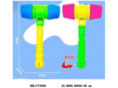 响锤 带铃铛 2色混装 网袋加吊卡_OBL1773590
